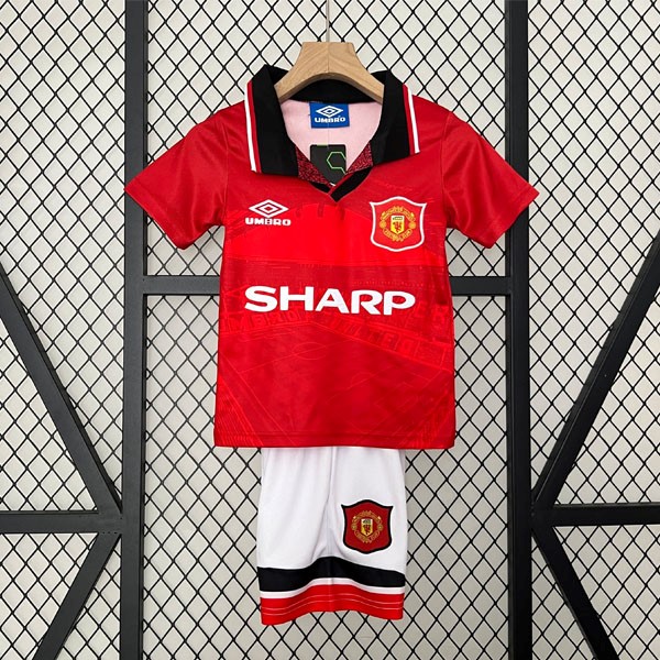 Camiseta Manchester United Replica Primera Ropa Niño Retro 1994 1996